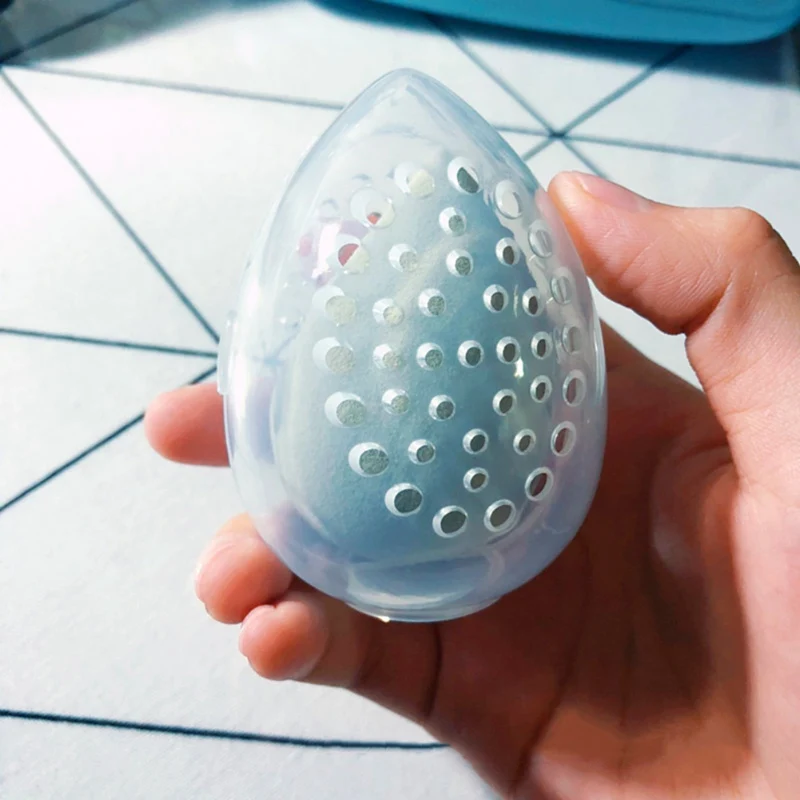 1 шт. подставка для губки чехол хранения мягкий спонж макияжа пустая