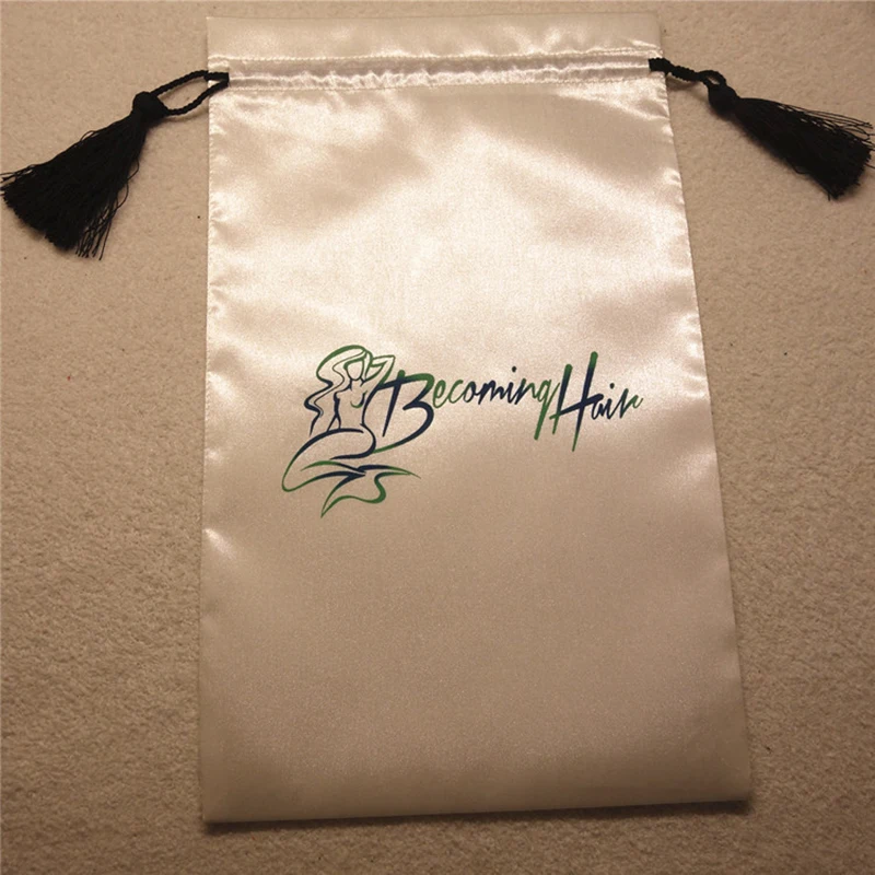 Атласная сумка на шнурке блестящий Шелковый мешочек для упаковки ювелирных