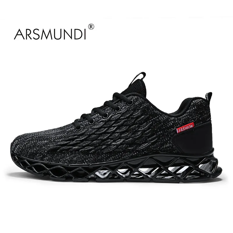ARSMUNDI спортивные мужские легкие кроссовки для бега дышащая Осенняя спортивная