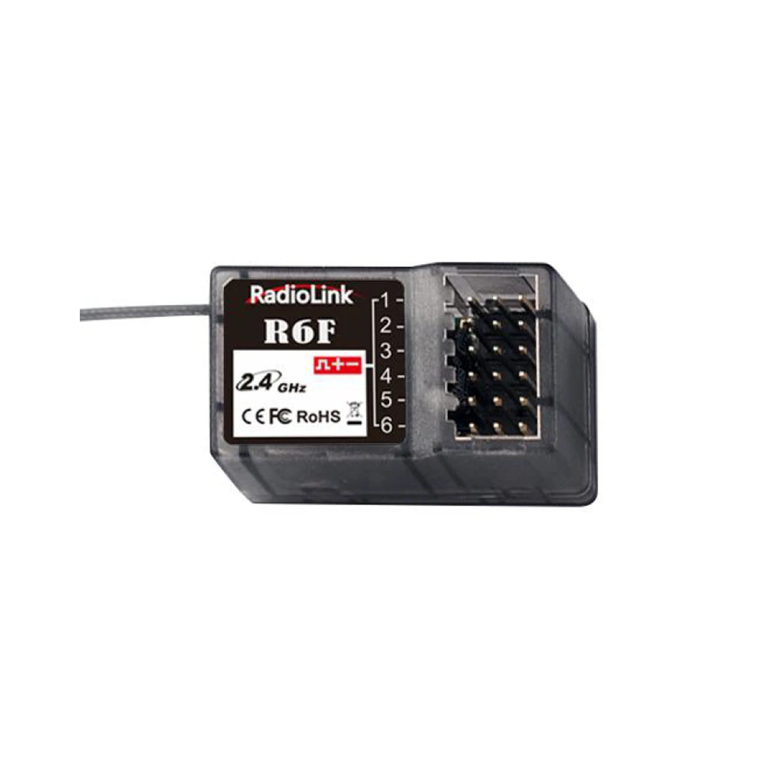 Radiolink R6F 2,4 ГГц 6-канальный приемник FHSS радио Управление Системы для RC6GS RC4GS RC3S RC4G T8FB передатчик