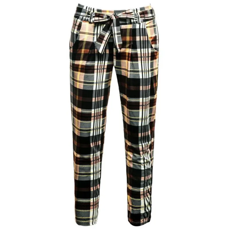 2019 осенние женские брюки-карандаш однотонные повседневные свободные прямого