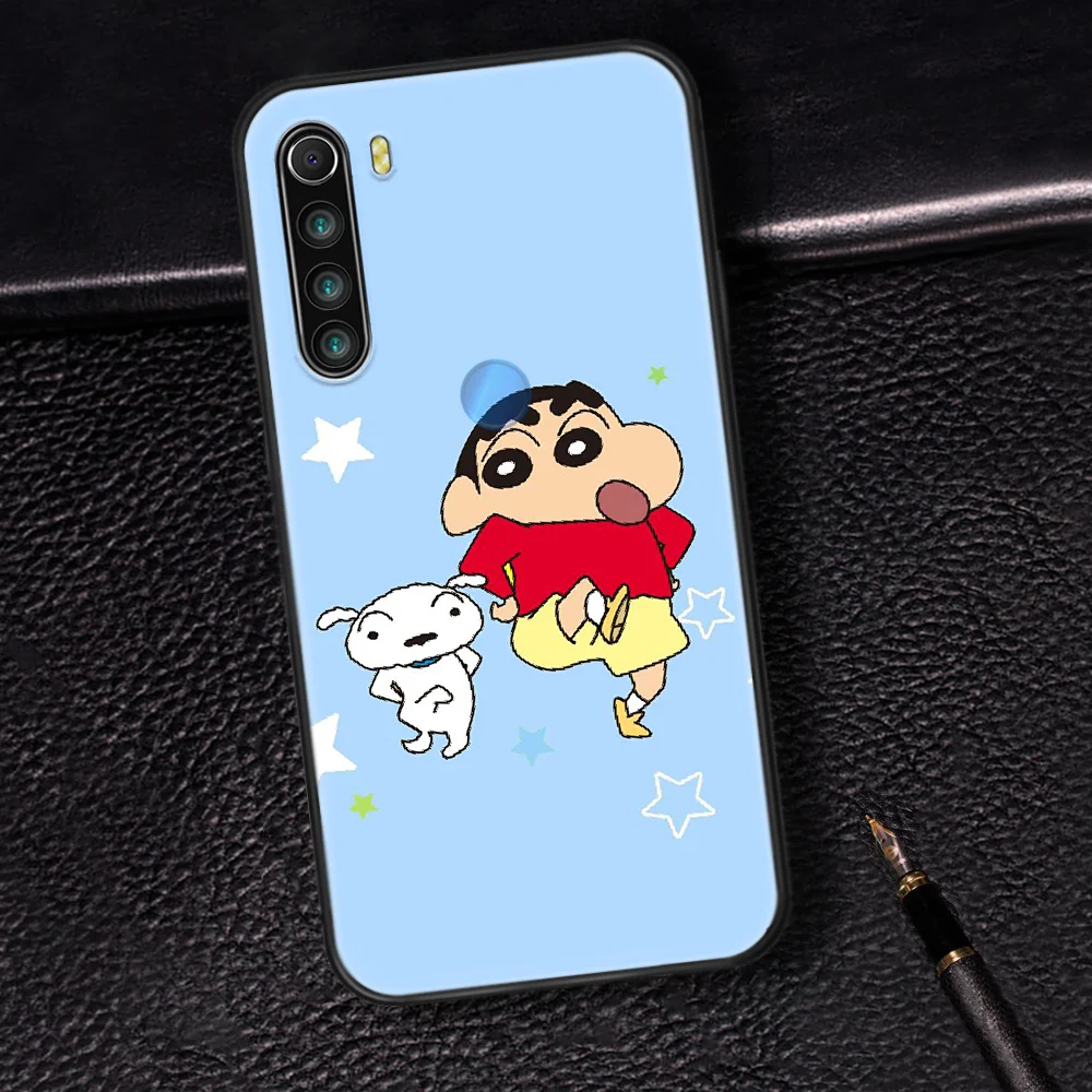 

Crayon Shins Chan Cartoon Phone Case Cover Hull For XIAOMI Redmi 7 7A 8 8A 9 9C Note 6 7 8 9 9S K20 Pro K30 black Cover Tpu