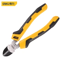 deli multifunction wire stripper cutter pliers diagonal pliers crimping pliers diagonal electric cable snips side cutter tools