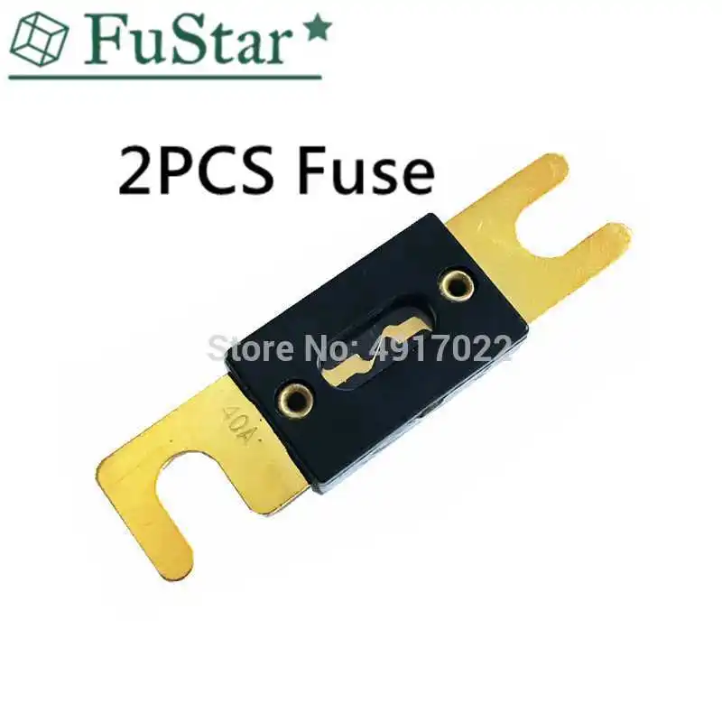 2 шт. предохранителя ANL держатель болтов на предохранителем Автомобильные