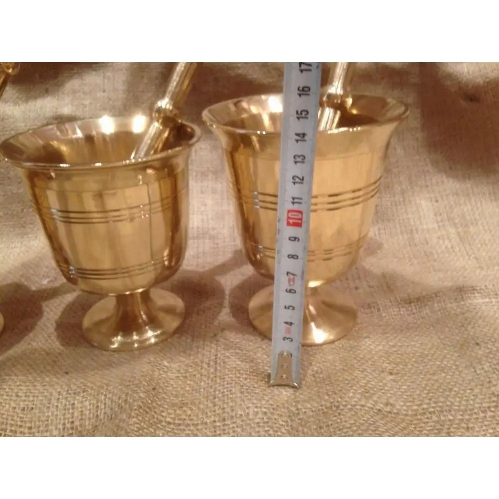 Латунный раствор с пестик тяжелыми продуктами варианты размеров от 1 8 до 5