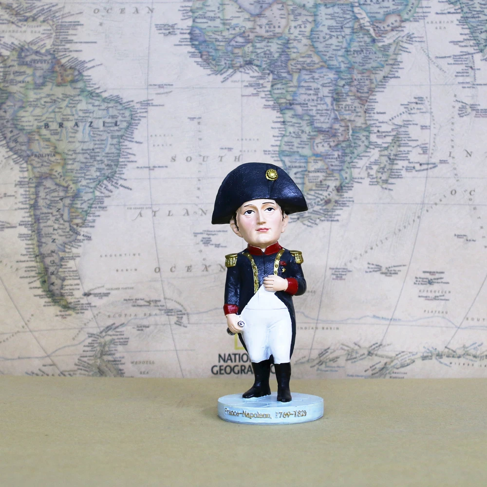 

France Strategist Statesman Napoleon Bonaparte World Famous Person Statue Figure Model Toys Gift Collect