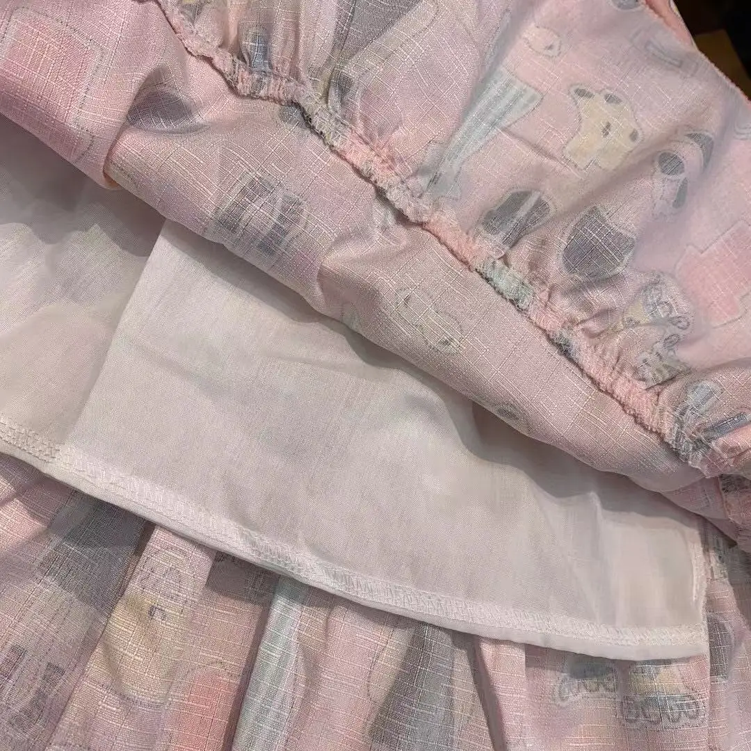 

2021 New Top luxury Brand Children's Friendly High-Quality Clothing Sleeveless Girls Dress