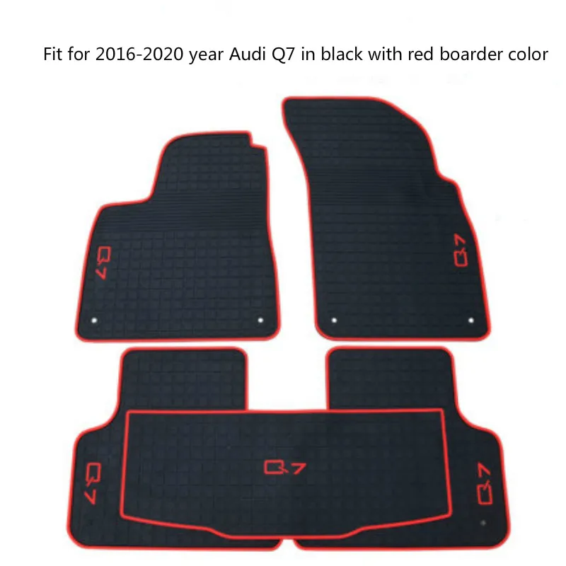

Rubber Car Floor Mats for Audi Q5 Q7 Q2 A3 2006-2020 Year No Odor Non Slip Waterproof Carpets