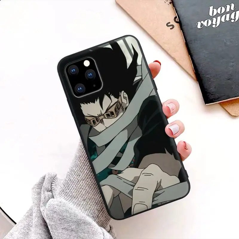 

Eraser Head Shota Aizawa My Hero Black Matte Mobile Phone Cover For Huawei P9 P10 P20 P30 P40 Lite Pro P Smart 2019 2020 Case