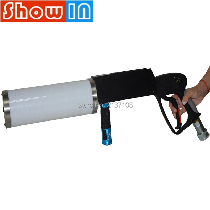 Светодиодный CO2 пистолет-пулемет семи цветов трубки Luce DJ диско вечерние ринка