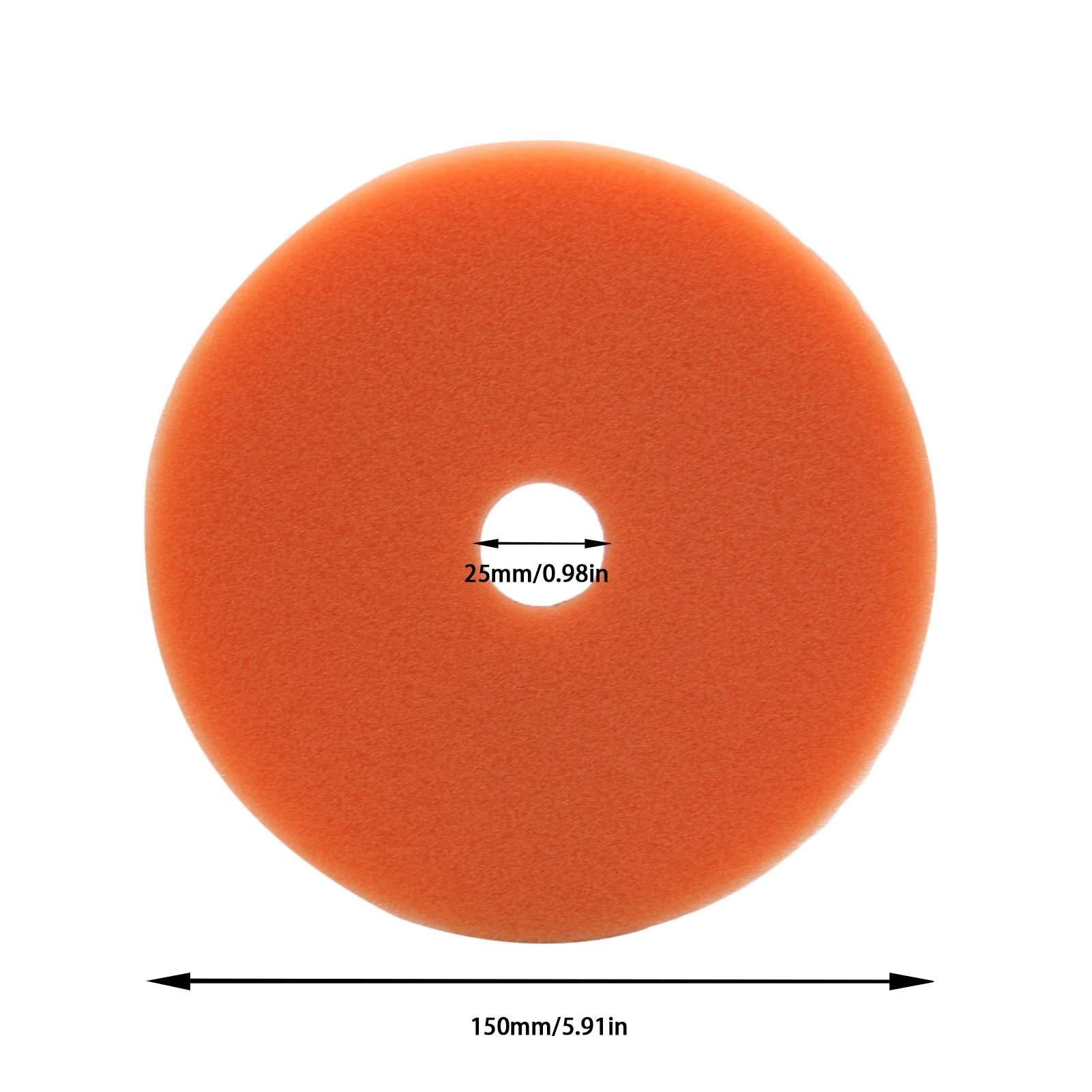 Набор полировальных накладок 150 мм/6 Дюймов 5 шт. | Автомобили и мотоциклы