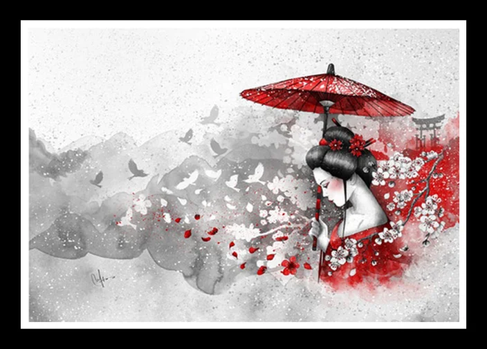 Фото Идеальные плакаты JL Горячие японские принты Zen Ink Bonsa Bushido Samurai Kanji художественная Идеальные плакаты JL Горячие японские принты Zen Ink Bonsa Bushido Samurai Kanji художественная