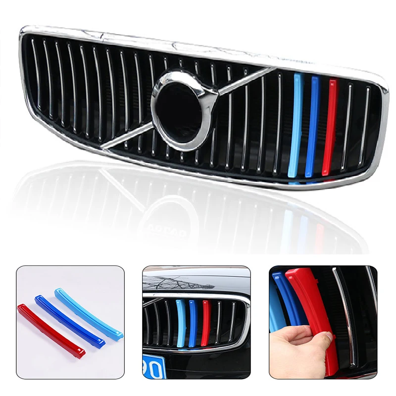 3 шт. передние Чехлы для автомобиля VOLVO S60L S90L XC40 XC60 XC90 XC70 V90 CC S90 S60 S40 V60|Гоночные