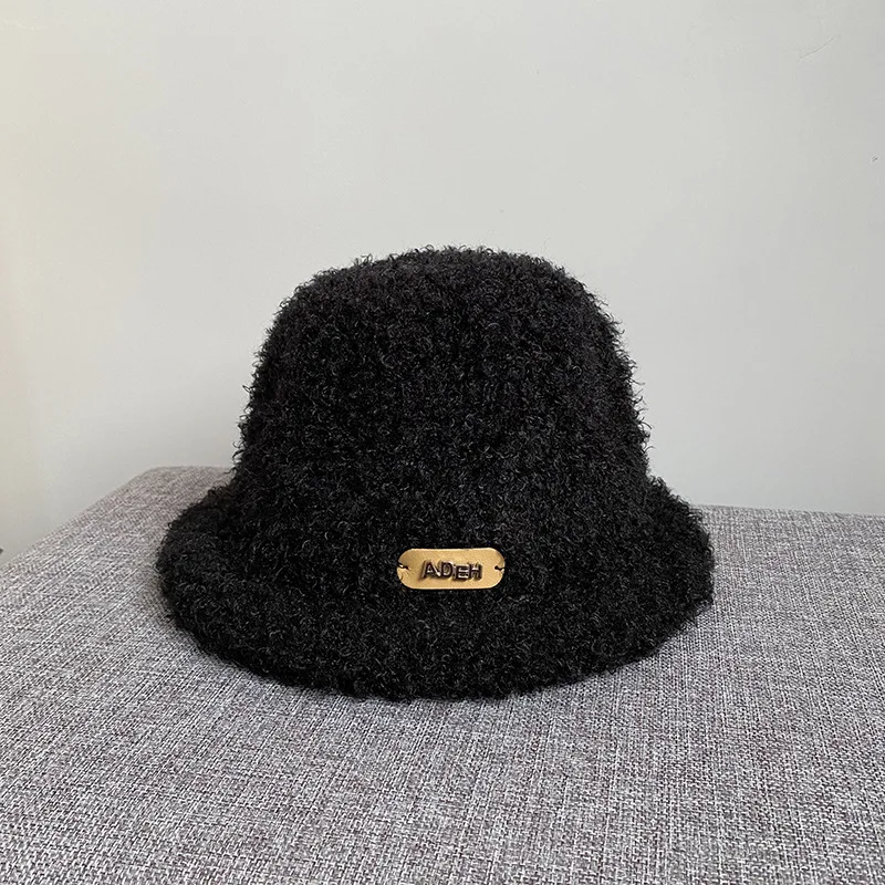 2021 Модные женские теплые Панамы Женская осенне-зимняя уличная Панама кепка