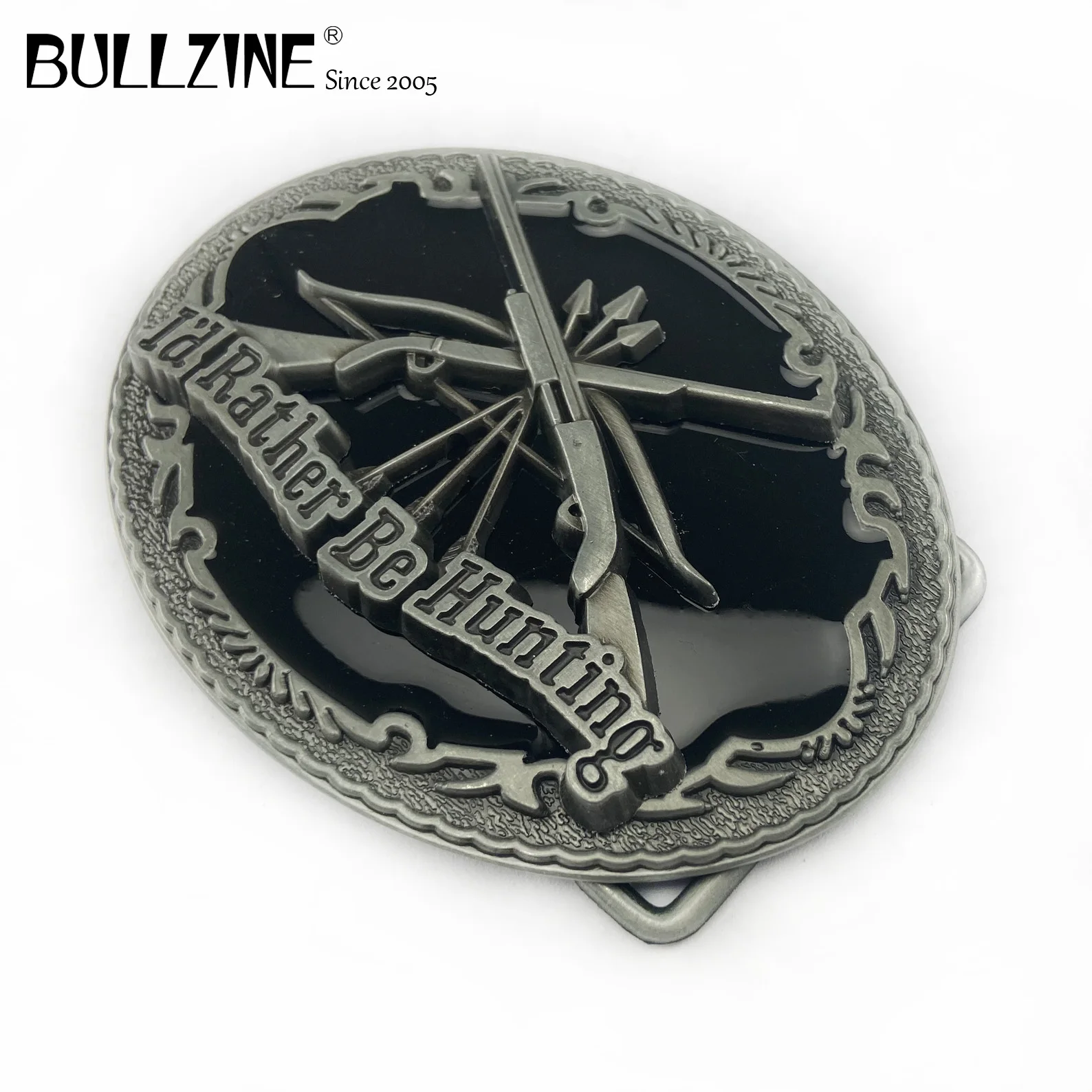 В Bullzine пистолет пряжки ремня с оловянной отделкой FP 03059 подходит для детей на