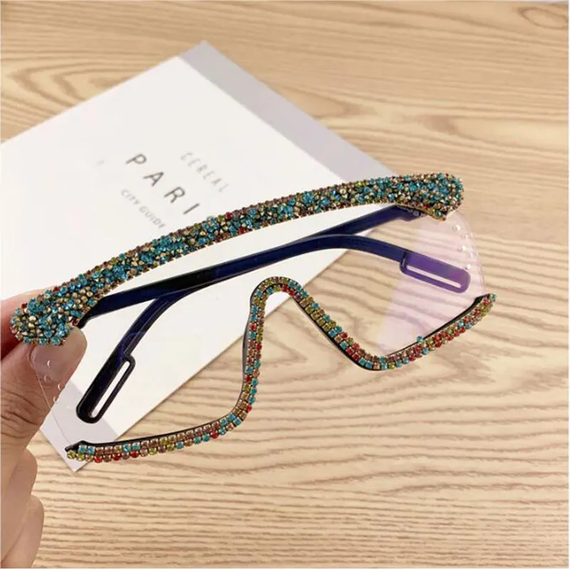 Розовые солнцезащитные очки с квадратными линзами Симпатичные пикантные