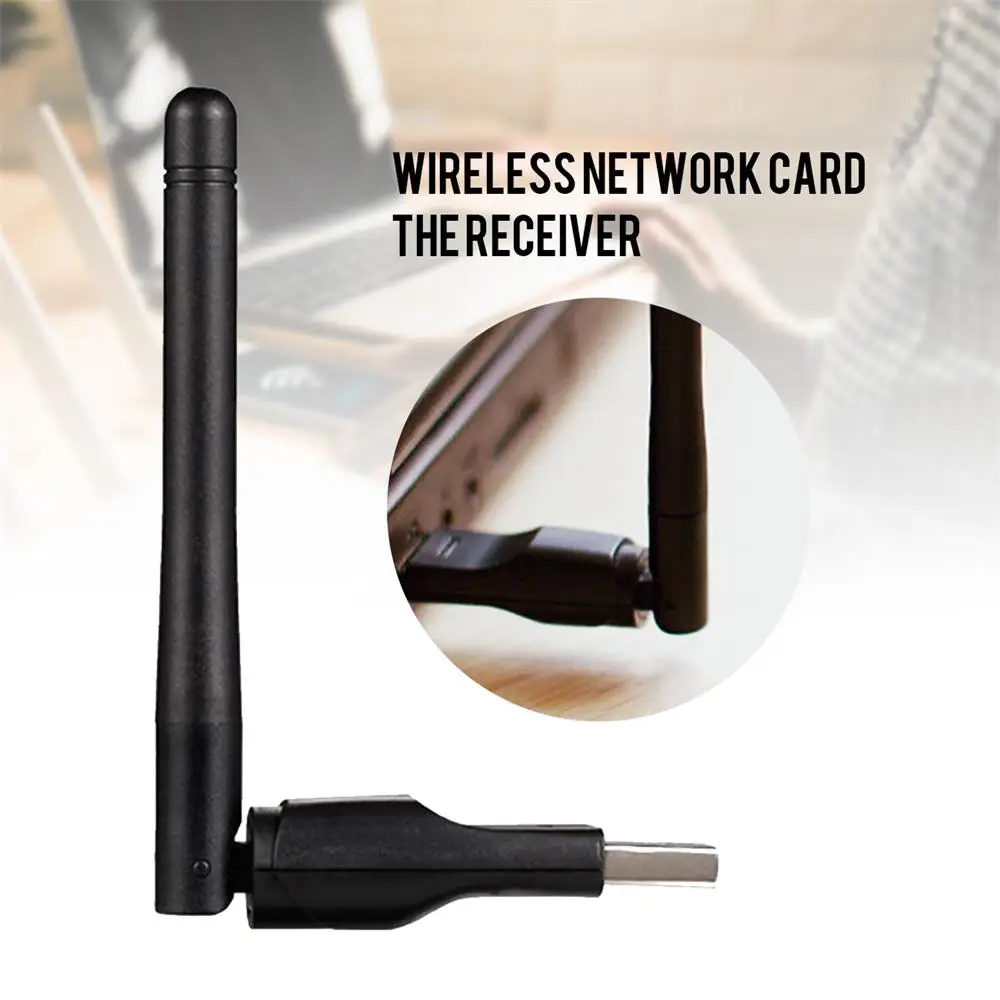

DVB T2 DVB S2 TV Box Wifi 150M USB Adapter WiFi Wireless Receiver 802.11n / G / B LAN With Antenna DVB S2 DVB T2 Decoder CN1508B