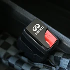 1 шт., пряжка для ремня безопасности Infiniti FX35 Q50 Q30 ESQ QX50 QX60 QX70 EX JX35 G35