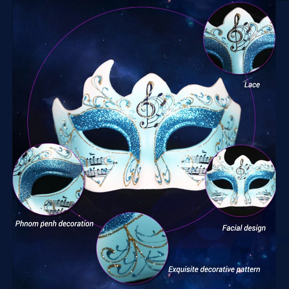 Пикантные Примечание Венецианская маска Венеция с перьями и цветами на свадьбу
