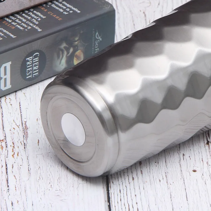 

Rhombus Vacuum Car Cup Insulation Cold Ice Ice Cup Shell Material 304 Stainless Steel 0.4mm Thick Double Beer Mug