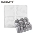 6.5 Искусственная каменная форма для торта, квадратная силиконовая форма для торта, Муса, инструменты для десертов, кухонные аксессуары