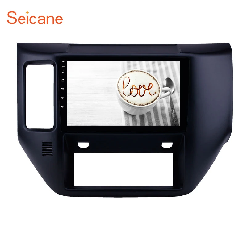 

Seicane HD сенсорный экран Android 8,1 9 дюймов Автомобильный GPS радио для 2011 2012-2015 Nissan патруль с Bluetooth WIFI Поддержка Carplay SWC