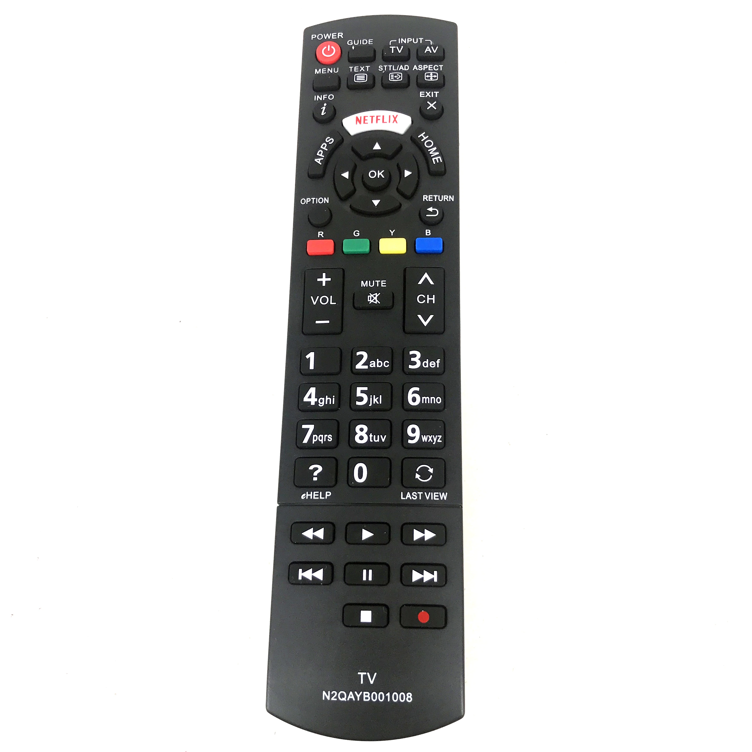 Пульт дистанционного управления N2QAYB001008 RC1008 для Panasonic Smart LED TV N2QAYB000926 N2QAYB001013 N2QAYB001009