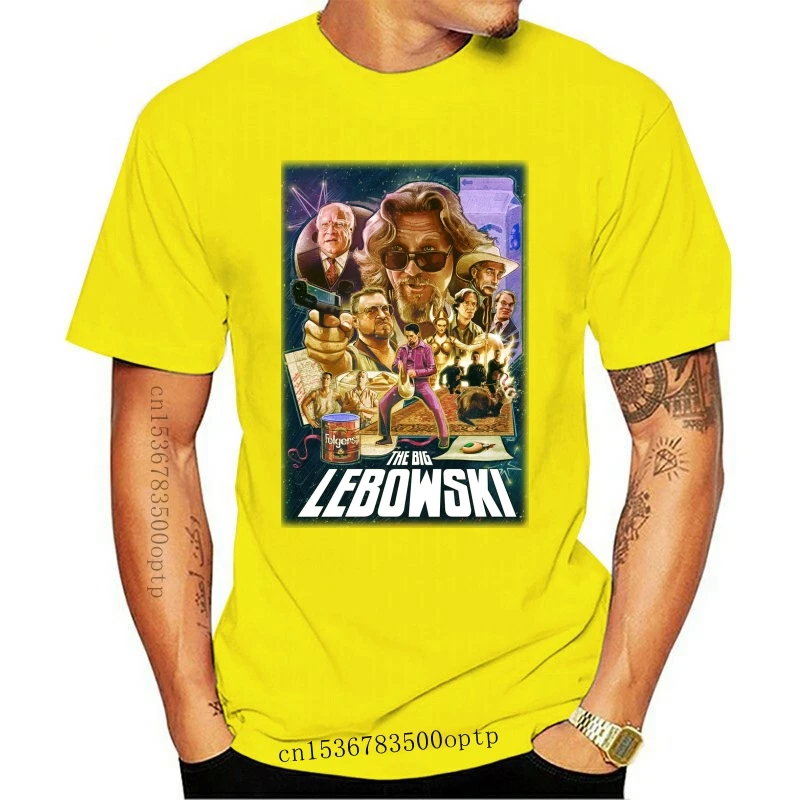 

Новинка, Мужская футболка для боулинга The Big Lebowski Vtg 90S, забавный фильм, Мужская футболка для боулинга, бесплатная доставка, легкая футболка