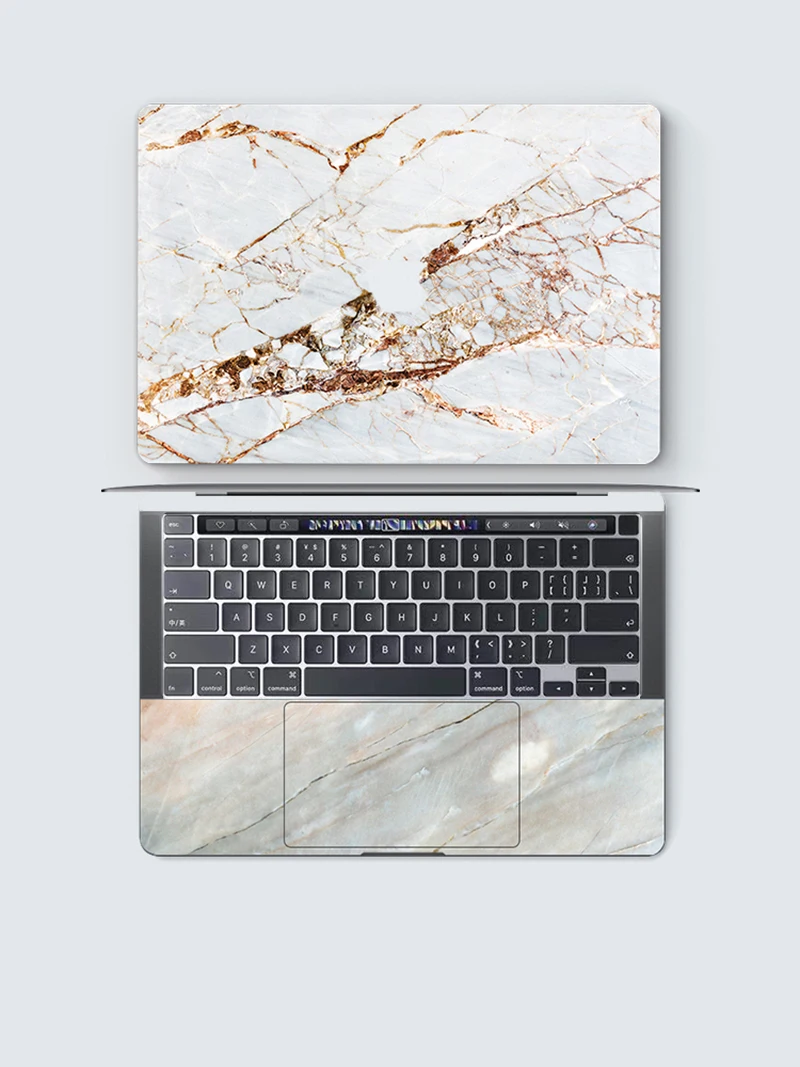 

Laptop Case For Apple MacBook Air 11/13"A2337 /Pro 13 A2338/15" /Macbook White A1342/Macbook 12" (A1534) Protective Marble