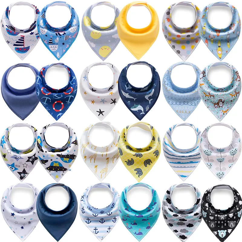 

Baby Bibs Highly Absorbent For Newborns Drooling Towel Feeding Burp Cloths Cotton Bandana Accessories Fashionable Baby Stuff