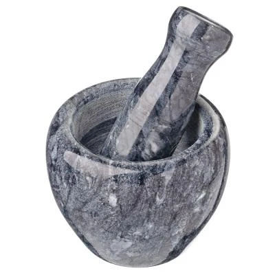 Ступка с пестиком 10x7 5см мрамор в ассортименте 4 цвета|Мельницы| |