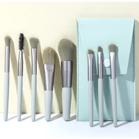 8 pcs mini travel portable soft makeup brushes set eye shadow foundation powder eyelash lip concealer blush make up brush set