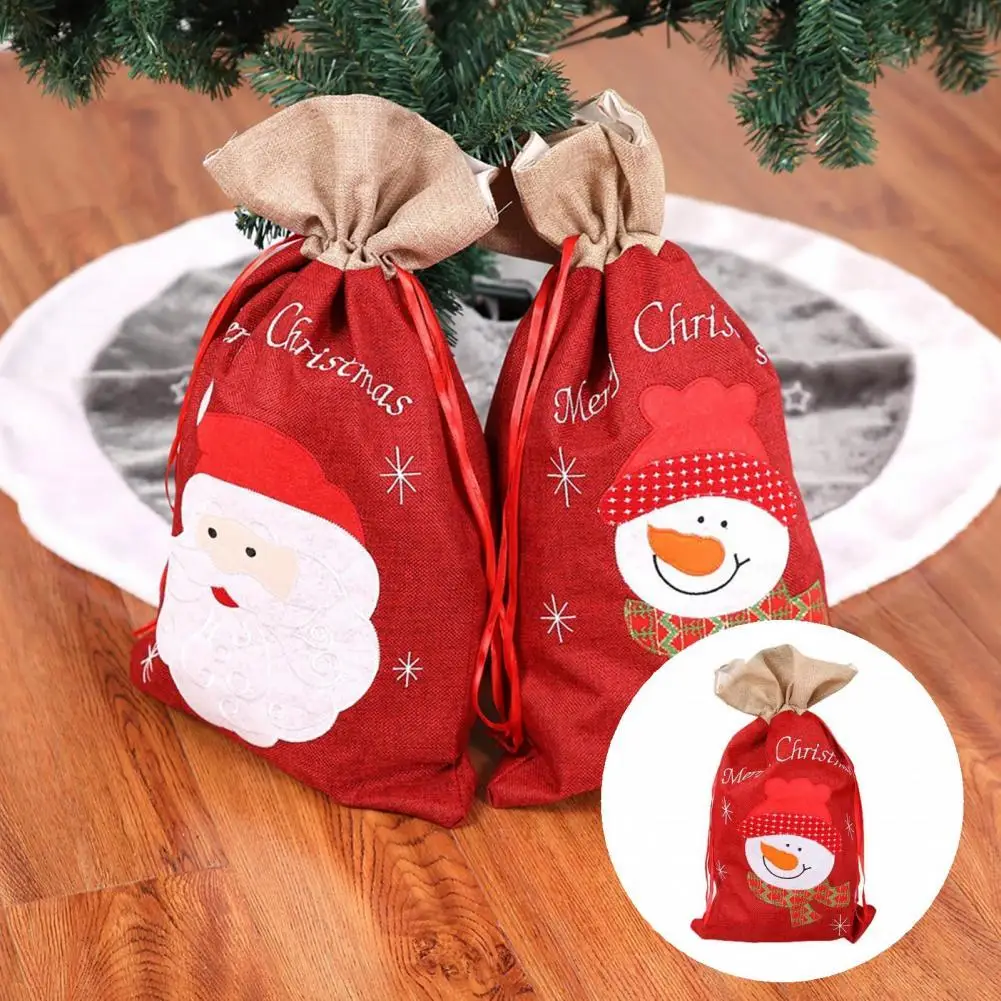 

Exquisite Practical Festival Gift Bags Festive Cookie Bag Recyclable for Party