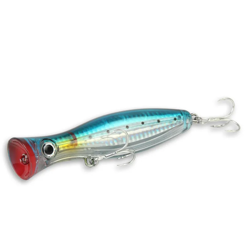 Seayou 120mm 43g Trolling Sea Fishing Bait Top Water Big Popper Hard Lure for Saltwater Tuna GT Marlin Tackle P018 | Спорт и