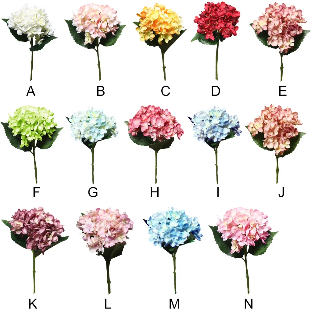 Искусственные цветы 35 см искусственный цветок букет из одного длинного стебля