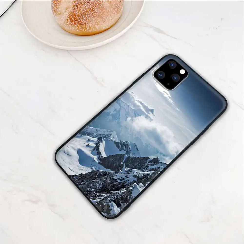 

Art Natural Landscape Snow Mountain Mobile Telephone Cover Case For Xiaomi Redmi 4X 5 Plus 6 6A 7 7A 8 8A 9 Note 4 8 T 9 Pro Max