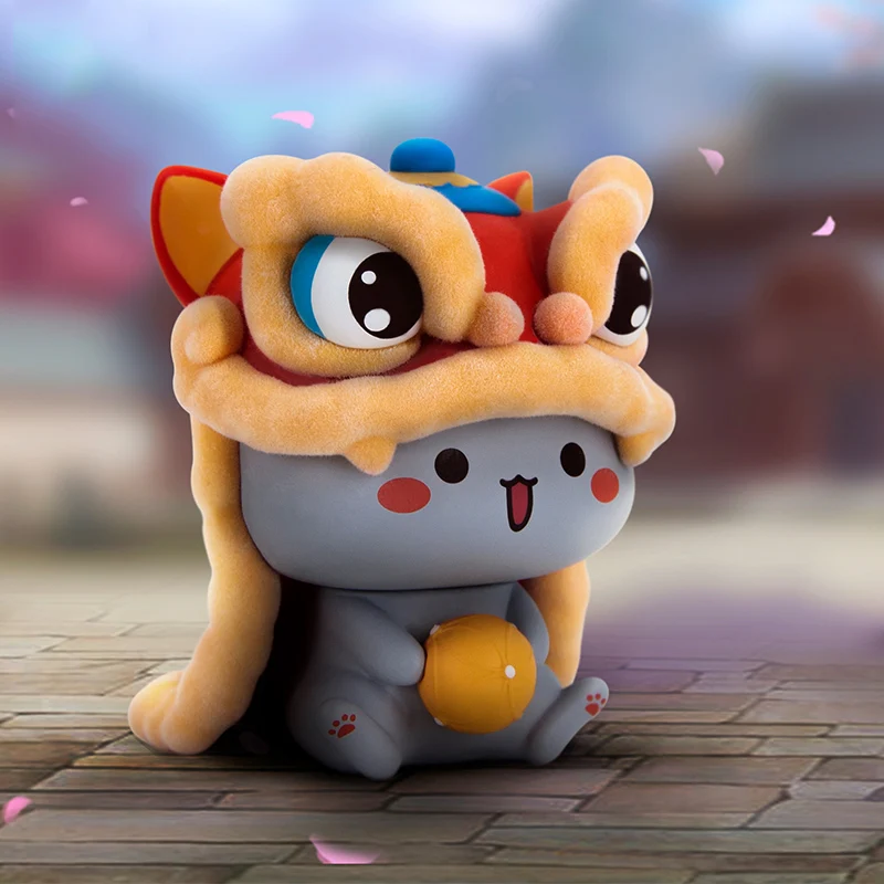 

OrIginal Mitao Cat Love Series 3 Blind Random Box Lucky Cat Guess Bag Toys Mystery Cartoon Doll Birthday Gift For Surprise Box