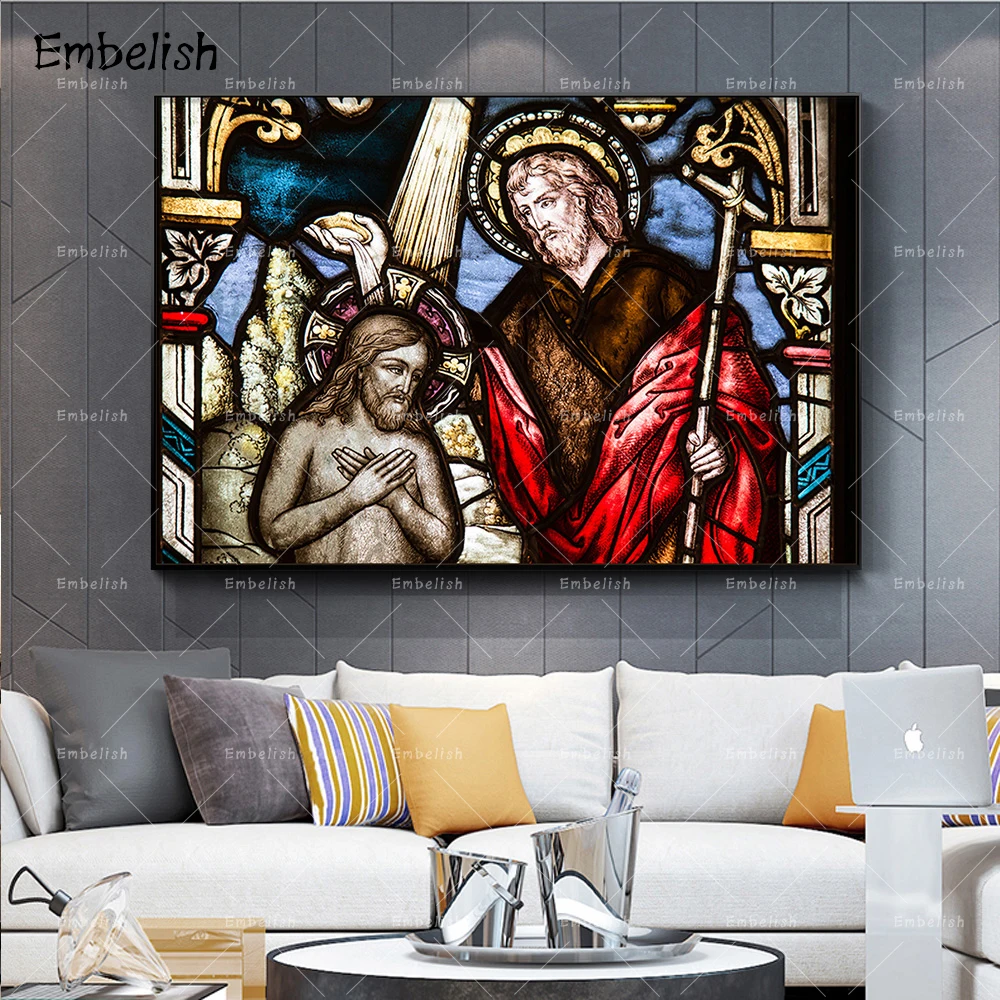 

Embelish 1 Pieces Jesus Christ Figure Wall Art Pictures For Living Room Modern Home Decor HD Canvas Paintings Bedroom Posters