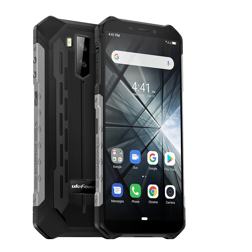 Ulefone Armor X3 разблокировка лица Android 9,0 5," 2 Гб ОЗУ+ 32 Гб ПЗУ 5000 мАч 5 Мп фронтальная камера 8 Мп+ 2 МП Двойная тыловая камера четырехъядерный