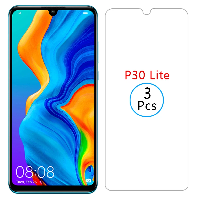

protective tempered glass for huawei p30 lite screen protector on p30lite p 30 30p light safety film huawey huwei hawei huawe 9h