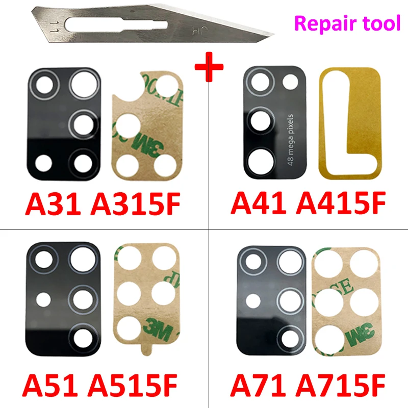 

Camera Glass Lens Cover For Samsung A10S A10 A20 A30 A40 A50 A70 A30s A50S A31 A41 A51 A71 M21 M31Note 20 Ultra Lens Repair Tool