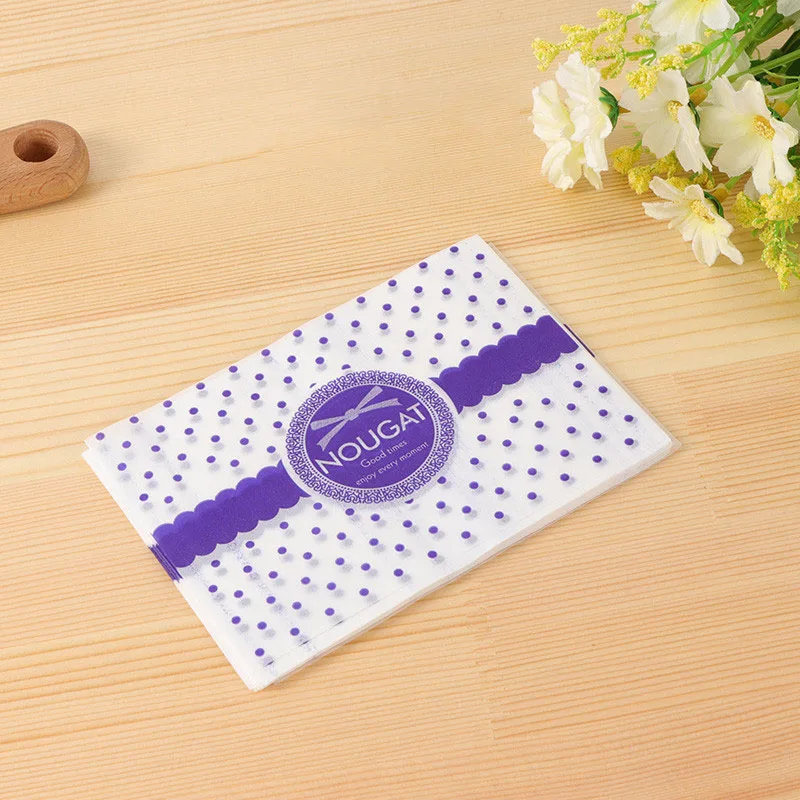 Watch Shape Fleck Bow Birthday Gift Wrapping Oil Paper