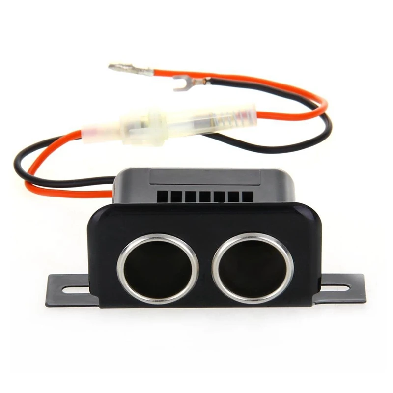 

Auto Car Double Cigarette Lighter Adapter 12V 10.5X5x4cm