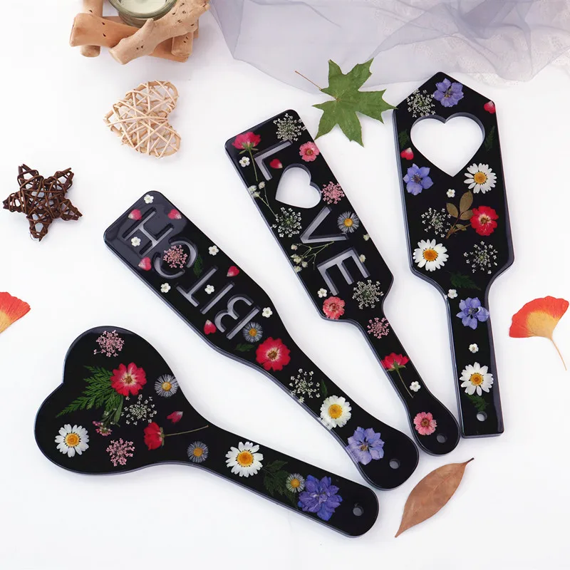 

DIY Epoxy Resin Paddles Pat Mirror Silicone Mold English Letter Red Wine Beer Rack Mold Food Tray Molds For Resin Making