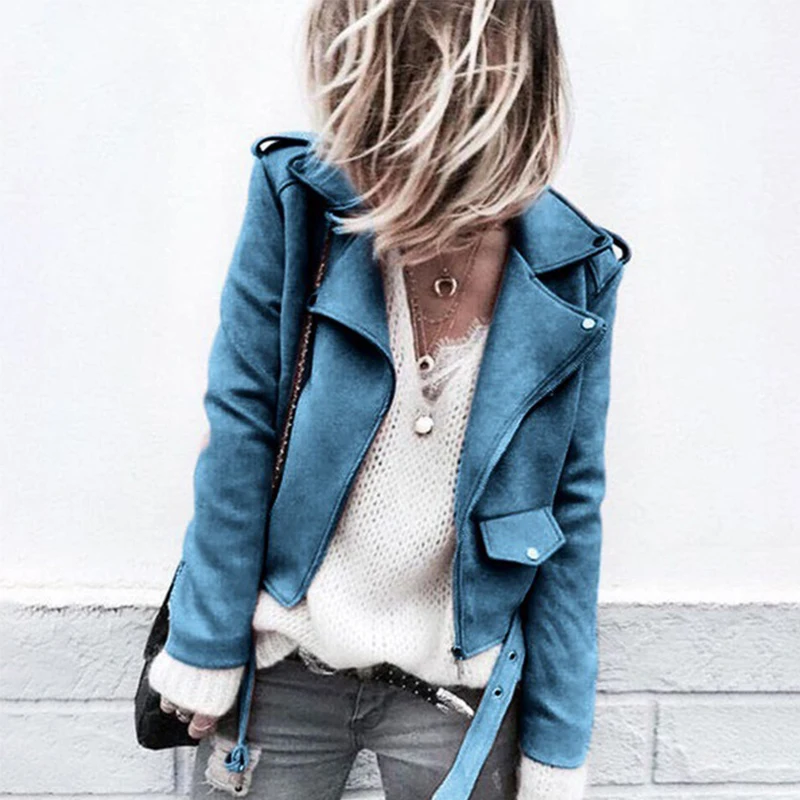 

CHANWELL Winter Women Coat chaqueta mujer Zipper Slim Leather Female Jacket Ladies Fur Coats abrigos mujer invierno 2019