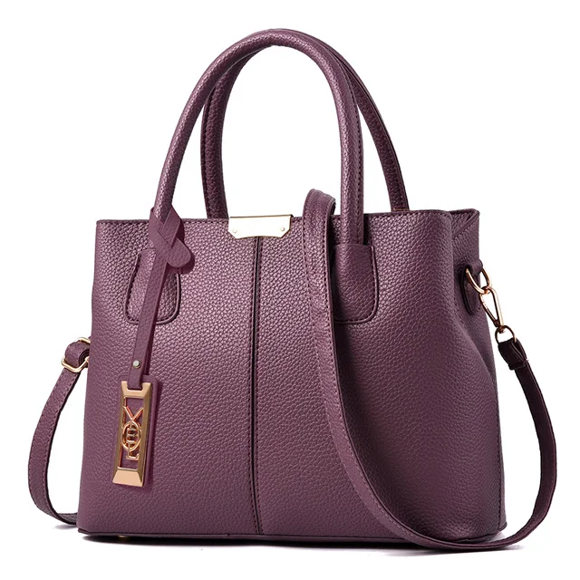 purple Женские сумки, кожаные сумки, женские сумки, роскошные сумки, большие сумки, роскошные сумки, женские дизайнерские сумки - Цвет: purple