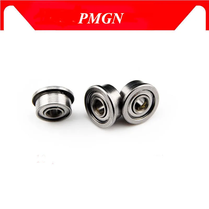 

PMGN 30pcs ABEC-5 MF52ZZ LF520ZZ MF52z MF52 ZZ High quality 2X5X2.5 mm 2*5*2.5 mm miniature Flange Flanged Bearing