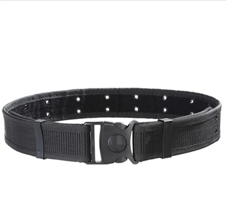 

Outdoor training belt male black tactical armed belt security training belt army fan nylon inner and outer weaving