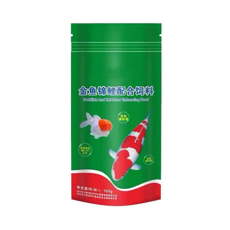 Корм для аквариумных рыбок золотых тропических вкусный корм H55A | Дом и сад