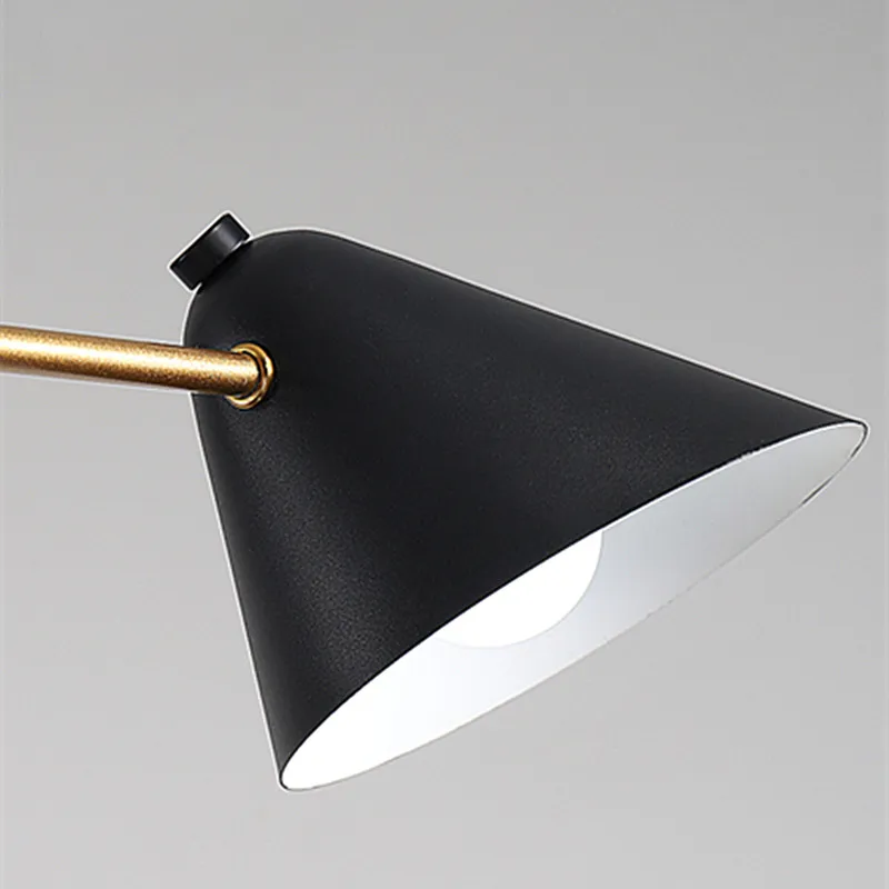 Черная люстра в стиле пост модерн для гостиной подвесной светильник спальни